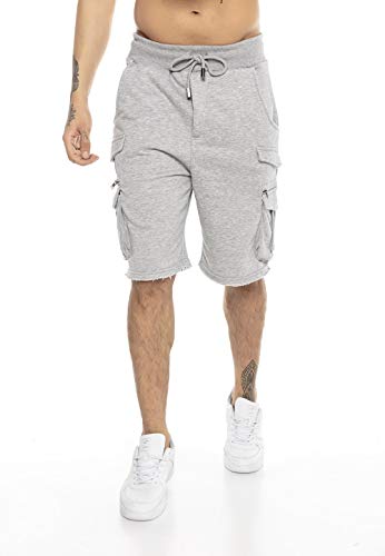 Redbridge Herren Shorts Kurze Hose Cargo Premium Sporty Grau M von Redbridge