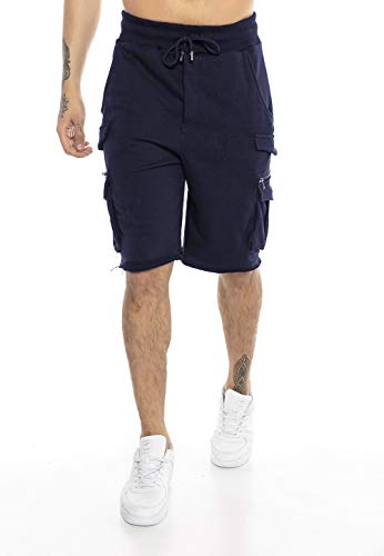 Redbridge Herren Shorts Kurze Hose Cargo Premium Sporty Navy Blau M von Redbridge