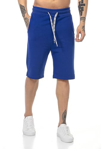 Redbridge Herren Shorts Kurze Hose Sweatpants Jogger Jogginghose Sporthose Blau S von Redbridge