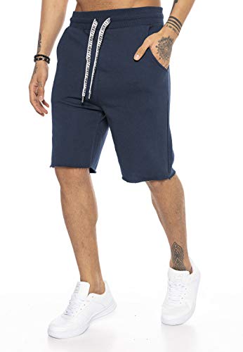 Redbridge Herren Shorts Kurze Hose Sweatpants Jogger Jogginghose Sporthose Dunkelblau L von Redbridge