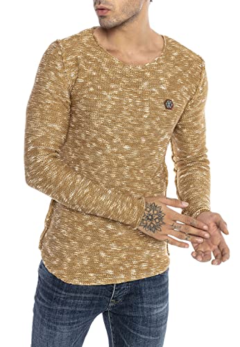 Redbridge Herren Strickpullover Sweatshirt Grobstrick Rounded Seam Braun XXL Redbridge Herren Strickpullover Sweatshirt Grobstrick Rounded Seam Braun XXL von Redbridge