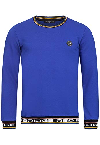 Redbridge Herren Sweater Pullover Colored Stripes RB Saxe Blau M von Redbridge