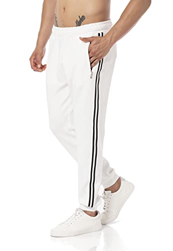Redbridge Herren Sweathose lang Jogginghose Trainingshose Ecru XL Regulär von Redbridge
