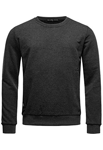 Red Bridge Herren Crewneck Sweatshirt Pullover Premium Basic Anthrazit 3XL von Redbridge