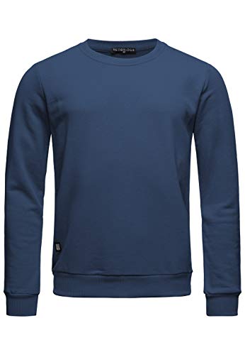 Red Bridge Herren Crewneck Sweatshirt Pullover Premium Basic Navyblau 3XL von Redbridge