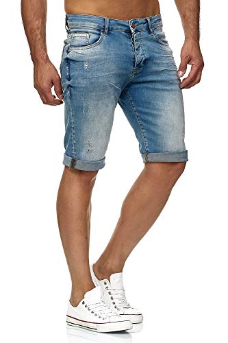 Redbridge Hochwertige Jeans Shorts Kurze Hose Bermuda Stretch Hellblau W38 von Redbridge