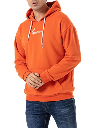Redbridge Hoodie Signed Kapuzen-Pullover Sweatshirt Orange S von Redbridge