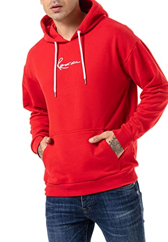 Redbridge Hoodie Signed Kapuzen-Pullover Sweatshirt Rot S von Redbridge
