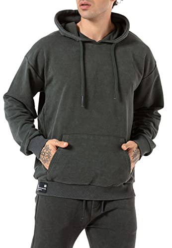 Redbridge Hoodie mit Batik Effekt Kapuzenpullover Sweatshirt Khaki Gr XXL von Redbridge
