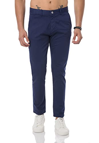 Redbridge Hose für Herren Chino-Hose Freizeithose Casual Business Stretch Pants Indigo W32 L34 von Redbridge