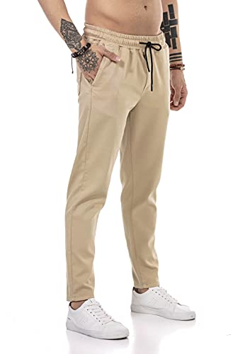 Redbridge Hose für Herren Freizeit-Hose Jogger Pants Chino Camel XL von Redbridge