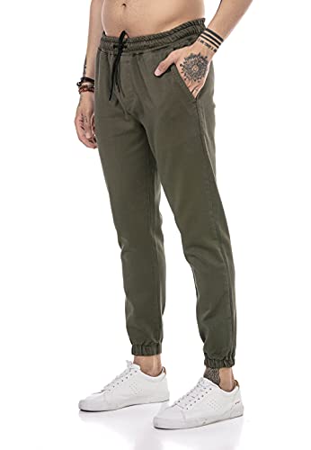 Redbridge Hose für Herren Freizeit-Hose Jogger Pants Chino Khaki M Redbridge Hose für Herren Freizeit-Hose Jogger Pants Chino Khaki M von Redbridge