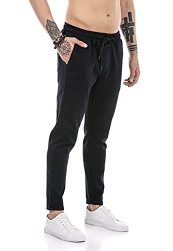 Redbridge Hose für Herren Freizeit-Hose Jogger Pants Chino Navyblau S von Redbridge