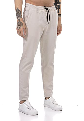 Redbridge Hose für Herren Freizeit-Hose Jogger Pants Chino Stone XL von Redbridge