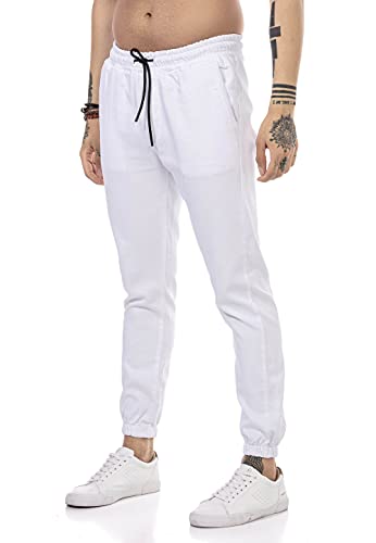 Redbridge Hose für Herren Freizeit-Hose Jogger Pants Chino Weiß XL von Redbridge