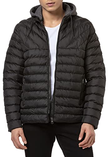 Redbridge Jacke Herren Steppjacke Bomberjacke Schwarz L von Redbridge