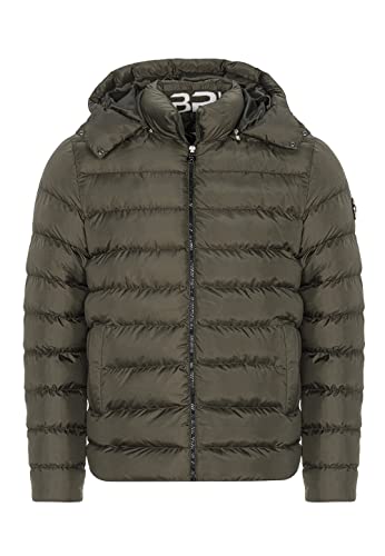 Redbridge Jacke Herren Winterjacke Hoher Kragen Kapuze Khaki L von Redbridge