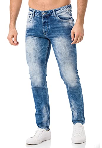 Redbridge Jeans Herren Hose Denim Blau W32 L34 von Redbridge