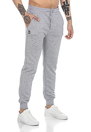 Redbridge Jogging-Hose für Herren Jogger Sweat-Pants Freizeithose Basic Grau M von Redbridge