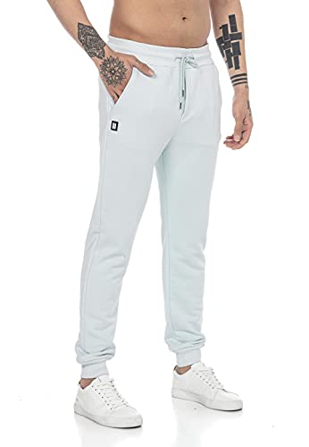 Redbridge Premium Jogginghose Bequeme Sweatpants mit Kordelzug Freizeit und Sporthose Mintgrün L von Redbridge