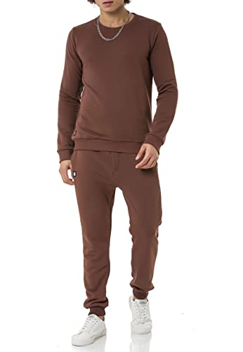 Redbridge Jogginganzug für Herren Jogger-Set Trainingsanzug Sweat Basic Braun XL Redbridge Jogginganzug für Herren Jogger-Set Trainingsanzug Sweat Basic Braun XL von Redbridge