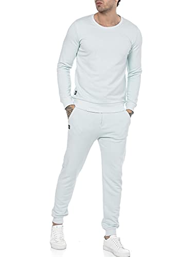 Redbridge Jogginganzug für Herren Jogger-Set Trainingsanzug Sweat Basic Mintgrün L von Redbridge