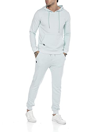 Redbridge Jogginganzug für Herren Jogger-Set Trainingsanzug Sweat Basic Mintgrün XXL von Redbridge