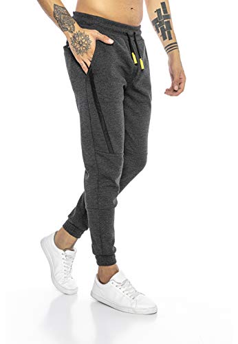 Redbridge Jogginghose Herren Cargo Jogger Hose Freizeithose Dunkelgrau S von Redbridge