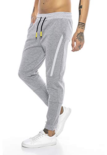 Redbridge Jogginghose Herren Cargo Jogger Hose Freizeithose Grau S von Redbridge