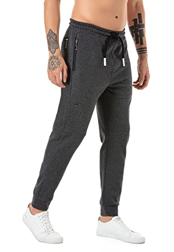 Redbridge Jogginghose Sweathose Jogger Sweatpants Basic Dunkelgrau L von Redbridge