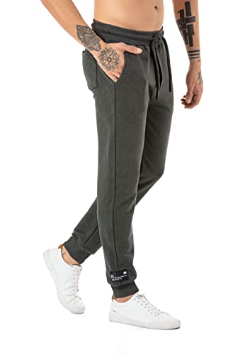 Redbridge Jogginghose Sweatpants mit Batik Effekt Khaki L von Redbridge