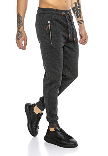 Redbridge Jogginghose für Herren Sweatpants Jogger Freizeit-Hose Anthrazit XL von Redbridge