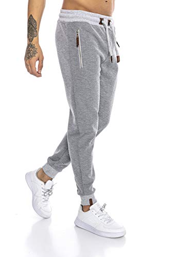 Redbridge Jogginghose für Herren Sweatpants Jogger Freizeit-Hose Grau L von Redbridge