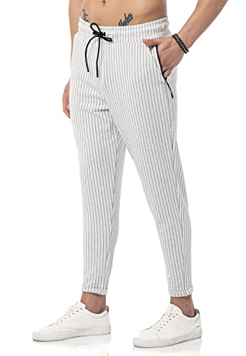 Redbridge Jogginghose im Chino Hosen Style Jogger Hose Freizeithose Weiß S von Redbridge