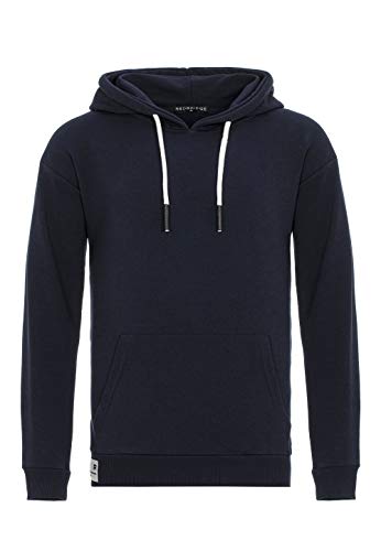 Redbridge Oversize Pullover für Herren Kapuzenpullover Hoodie Sweater Premium Basic Real Blau XL von Redbridge