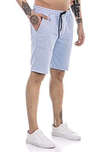 Redbridge Shorts für Herren Kurze Hose Sweat-Pants Sporthose Freizeithose Bermuda Capri Blau XL von Redbridge