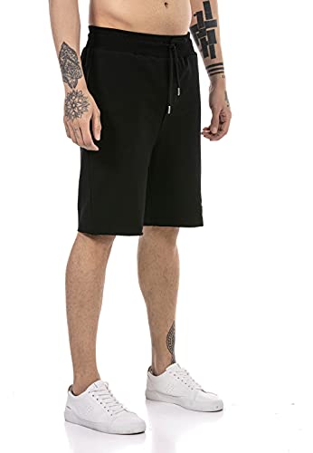 Redbridge Shorts für Herren Kurze Hose Sweat-Pants Sporthose Freizeithose Bermuda Capri Schwarz XL von Redbridge