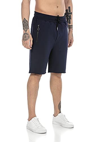 Redbridge Shorts für Herren Kurze Hose Sweat-Pants Sporthose Freizeithose Blau L von Redbridge