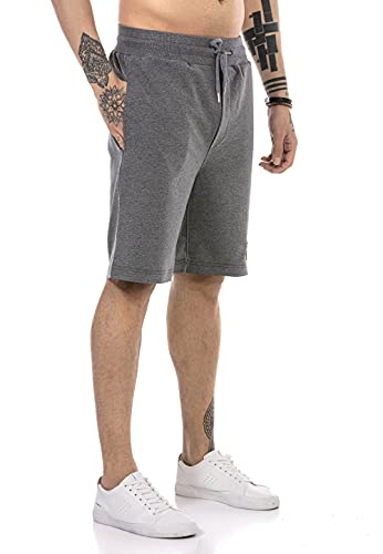 Redbridge Shorts für Herren Kurze Hose Sweat-Pants Sporthose Freizeithose Dunkelgrau L von Redbridge