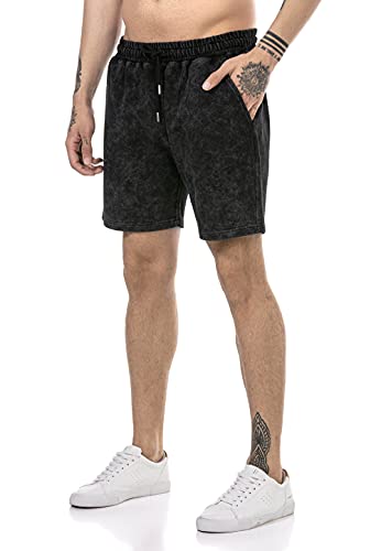 Redbridge Shorts für Herren Kurze Hose Sweat-Pants Sporthose Freizeithose Grau S von Redbridge