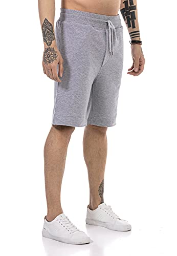 Redbridge Shorts für Herren Kurze Hose Sweat-Pants Sporthose Freizeithose Grau XL von Redbridge
