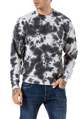 Redbridge Sweatshirt Herren Rundhals Pullover Batik Schwarz L Redbridge Sweatshirt Herren Rundhals Pullover Batik Schwarz L von Redbridge