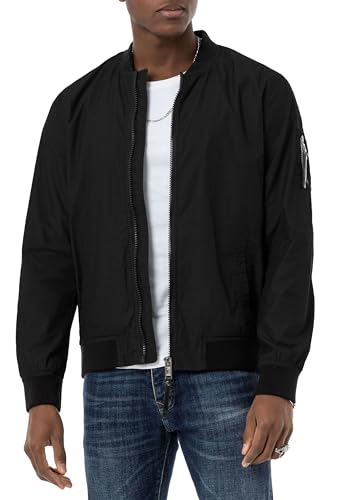 Redbridge Zeitlose Übergangsjacke Leichte Collegejacke Schwarz XL von Redbridge