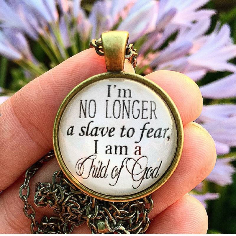 Nicht Mehr Sklaven Halskette von RedeemedJewelry