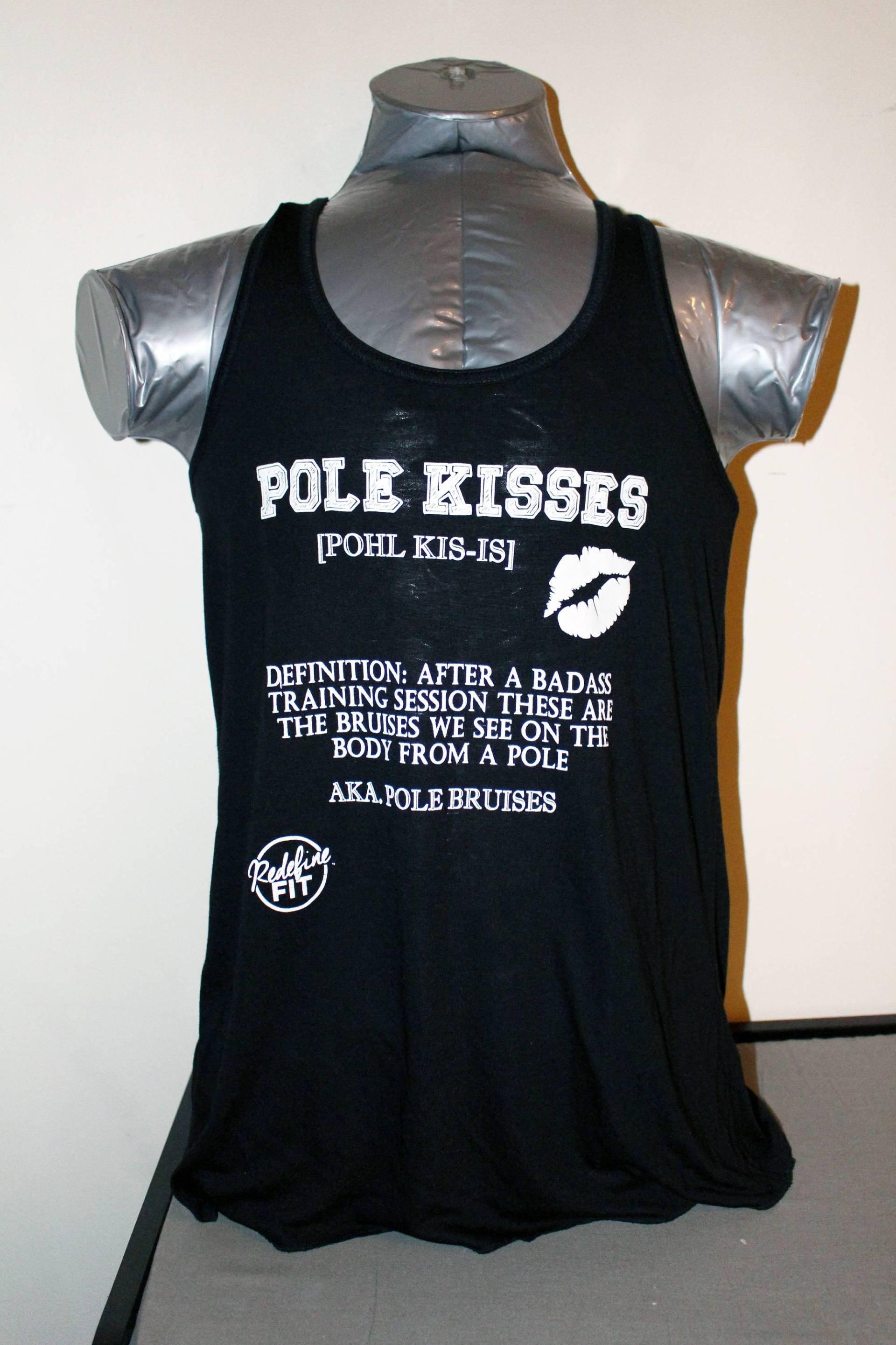 Pole Kisses Dancing Tank-Top von RedefineFit
