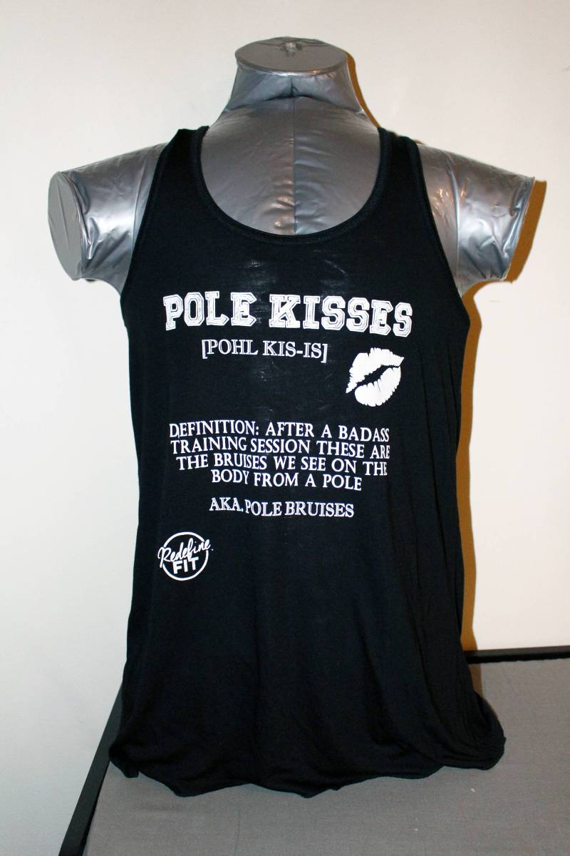 Pole Kisses Dancing Tank-Top von RedefineFit