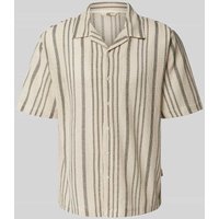 Redefined Rebel Boxy Fit Freizeithemd mit Lochmuster Modell 'ZANDER' in Offwhite, Größe L Redefined Rebel Boxy Fit Freizeithemd mit Lochmuster Modell 'ZANDER' in Offwhite, Größe L von Redefined Rebel