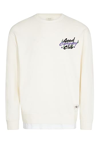 Redefined Rebel Herren RRRafael Sweat Hooded Sweatshirt, Pristine, Medium von Redefined Rebel