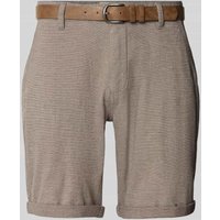 Redefined Rebel Regular Fit Bermudas mit Gesäßtaschen Modell 'NEBRASKA' in Beige, Größe XXL von Redefined Rebel
