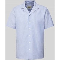 Redefined Rebel Regular Fit Freizeithemd mit Reverskragen Modell 'Jonas' in Jeansblau, Größe XL von Redefined Rebel
